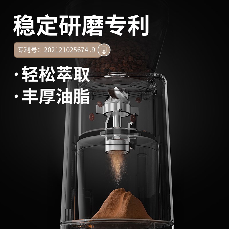 德国蓝宝a电动磨豆机家用小型咖啡豆研磨机手冲意式磨粉器MF04