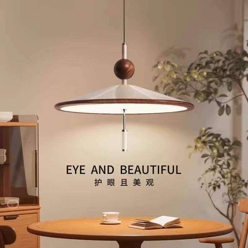 新中式茶室风铃吊灯原木风餐厅灯高级感复古书房侘寂风禅意灯具,纺织面料/辅料/配套,纺织机械配件,淘宝优惠券,粉丝福利购,淘宝优惠卷