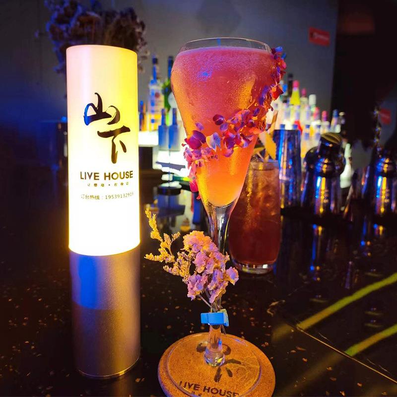 一键控制手握LED吧台灯酒吧ktv餐厅咖啡厅LIVEHOUSE装饰充电桌灯
