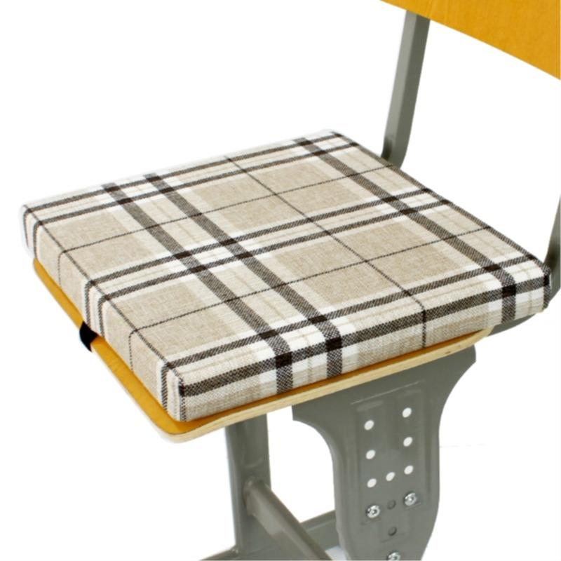 学生坐垫教室海绵椅垫四季宿舍椅子凳子垫子加厚屁股垫防滑坐垫