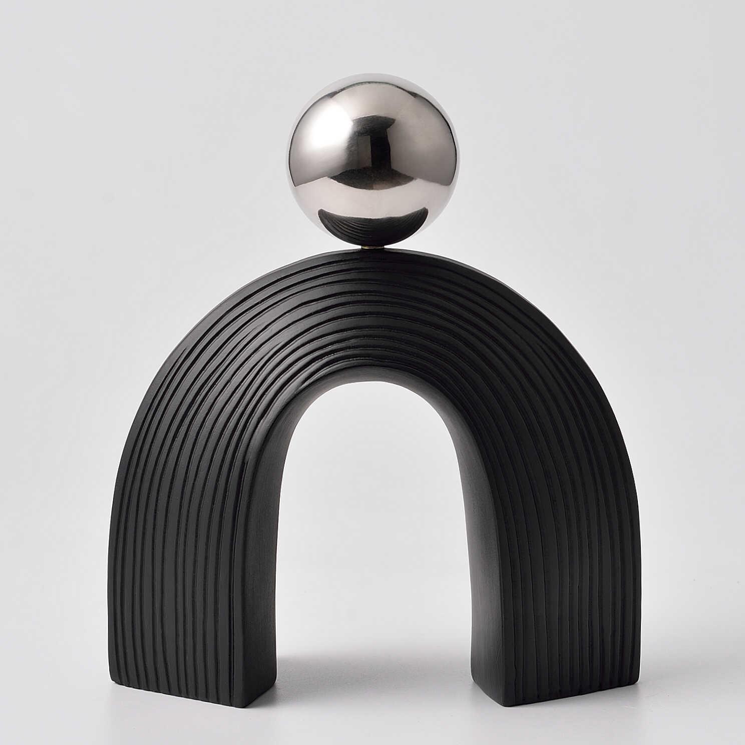 轻奢创意高级感家居软装饰品现代客厅电视柜酒柜乔迁艺术小众摆件