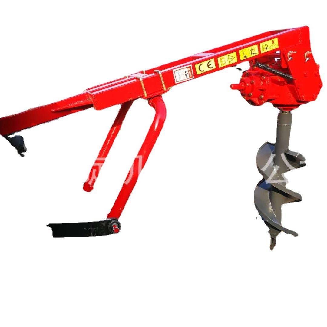 WKJ-70挖坑拖拉机驱动打坑机多种用途种树机树桩篱笆果园种树机