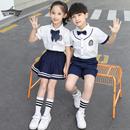 运动会班服合唱演出服毕业照表演服 幼儿园园服夏装 小学生校服春季