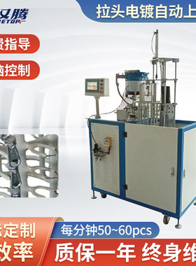 HT-20全自动化双伺服系统 220V金属拉链头电镀机械设备上挂机