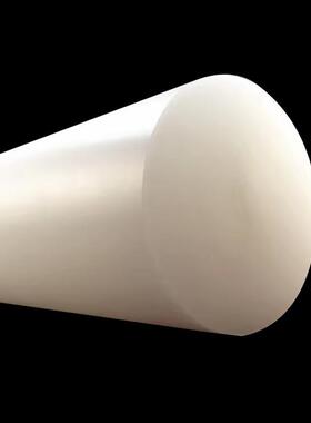 供应P氟VDF棒材白色密零件圆柱体耐高温聚偏二乙烯精圆棒厂家