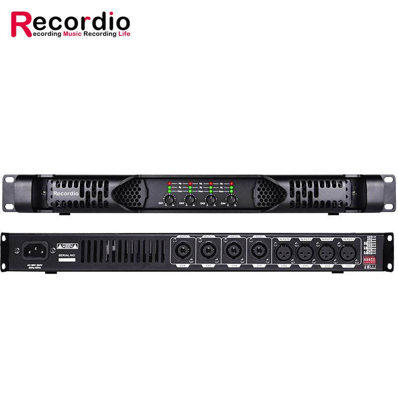 适配厂家跨境数字功放纯后级四声道600W家庭影院KTV酒吧音响音箱