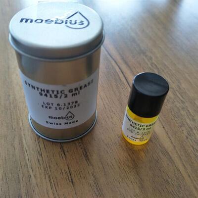 适配MOEBIUS 9415-2马仔油 适用机械表擒纵系统 修表工具