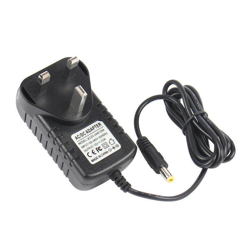适配供应 12V2A英规电源配接器 24W插墙式 LED灯条灯带电源 开关
