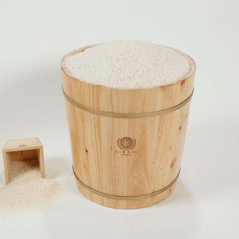 实木存米桶储米箱密封防虫t防潮米缸保鲜米面粉米桶20斤50斤装家