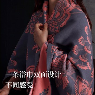 全棉高级家用裹巾斗篷大人沐浴巾薄款 夏天女生浴巾2i024新款 纯棉
