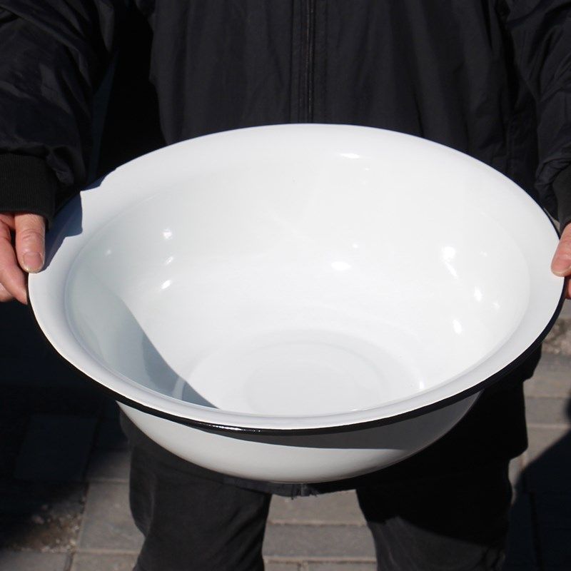 加特厚珐琅搪瓷大白盆40/45/50/55/60/K70/80出口洗衣盆化学实验,家庭/个人清洁工具,脸盆,淘宝优惠券,粉丝福利购,淘宝优惠卷