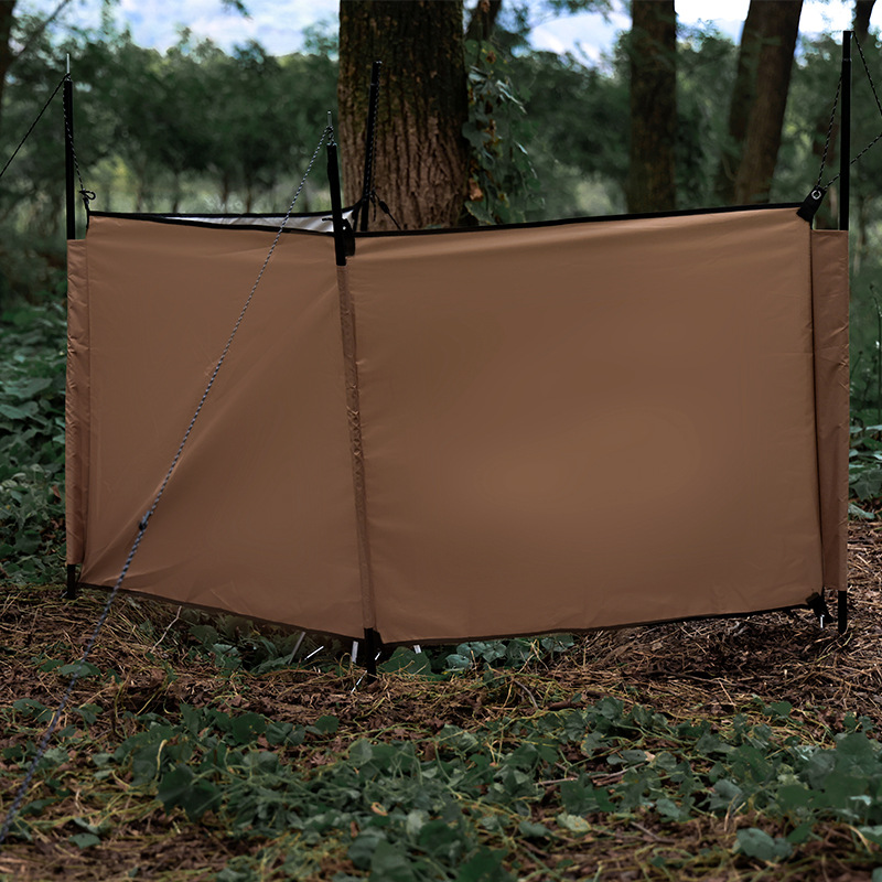 户外露营大型挡风板拼接围挡自驾游挡风幕布野营防风遮.挡布屏风
