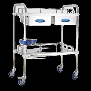 加厚304不锈钢医用小推车 医用治疗车多功M能置物架医疗手术手推