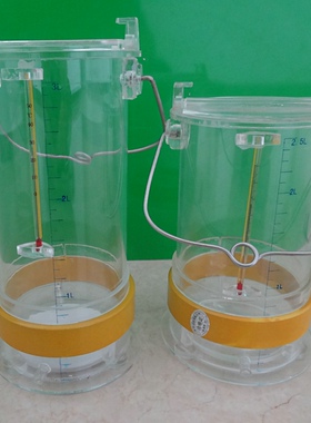 有机玻璃刻度采水i器不锈钢采水器0.5L1L2L2.5L3L5L深水采样器包