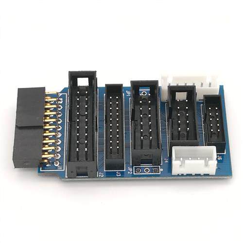 JLINK 转接板支持jtag/SWD/arm/stm32 jlink V8/V9/ULINK/STLINK