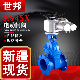厂家直供电动闸阀DN40 电动软密封闸阀 DN600 10Q球墨铸铁 Z945X