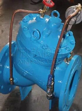 YQ98005过滤活塞式电动浮球阀 水用 大口径 泄压 排放 欣弘阀门