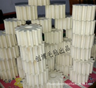 厂家供应澳洲羊毛毡斜齿直齿 静音毛毡齿轮 润滑吸油