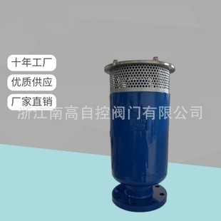 南高阀门输水管道用FOX防水锤空气阀 不锈钢软密封