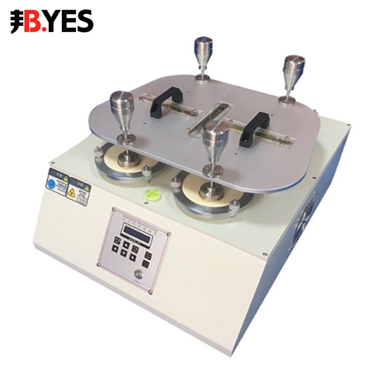 邦亿 4/6/8工位马丁代尔耐磨仪 摩擦试验机布料耐磨耗起球测试仪