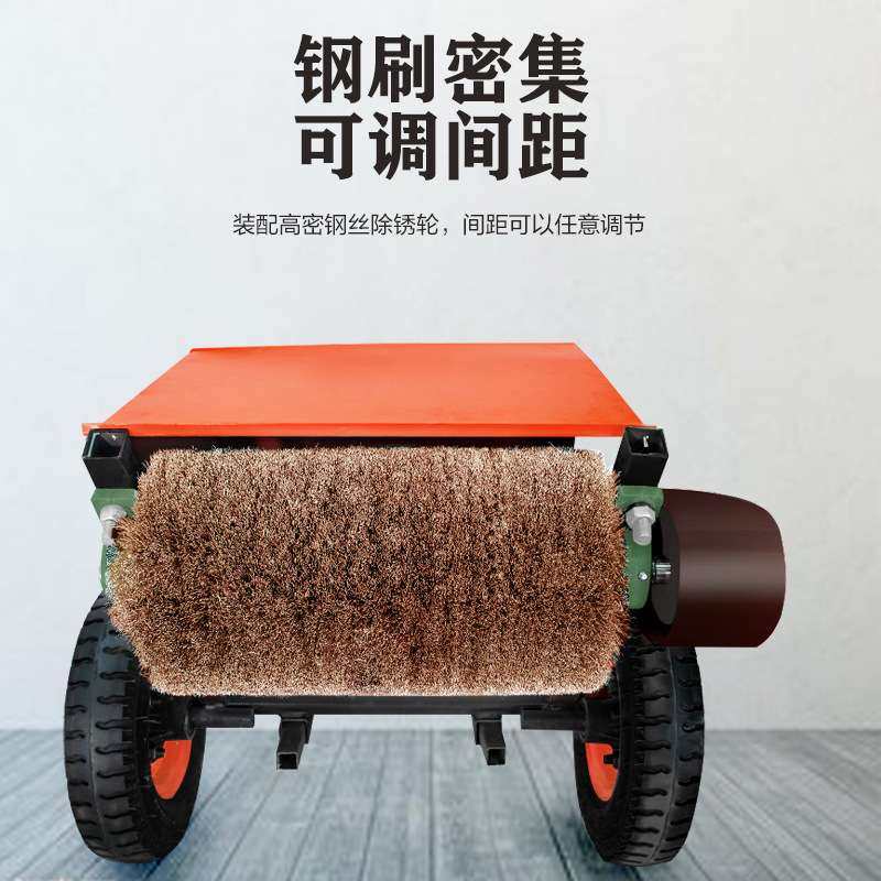 电动式快速除锈彩钢瓦钢板打磨机槽钢工字钢除锈翻新机手推除锈机,清洗/食品/商业设备,扫地机/擦地机/洗地机,淘宝优惠券,粉丝福利购,淘宝优惠卷