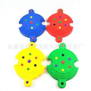 平衡步道板感统训练器材塑料触觉步道早教儿童岛屿河流平衡触觉板