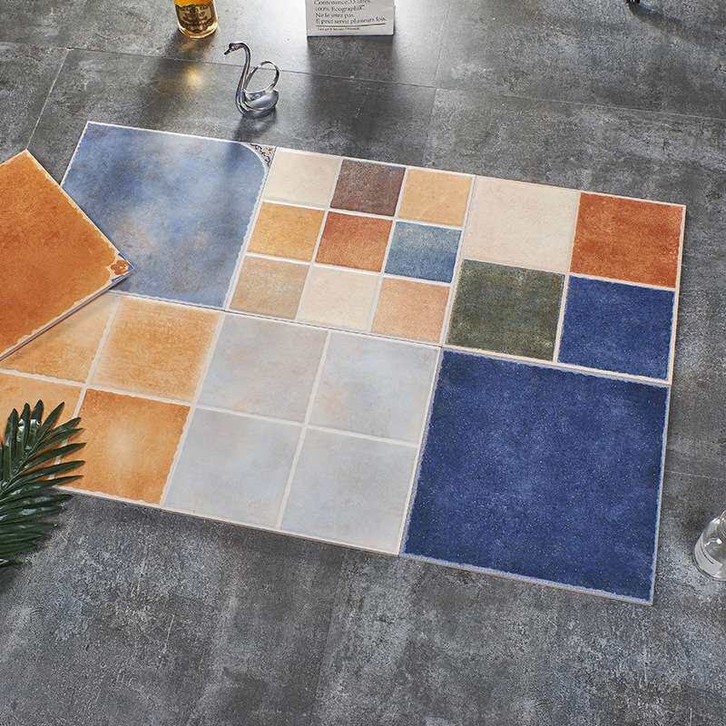 田园古砖阳台卫生间瓷砖浴室墙砖300x300美式防滑家具地板砖家用
