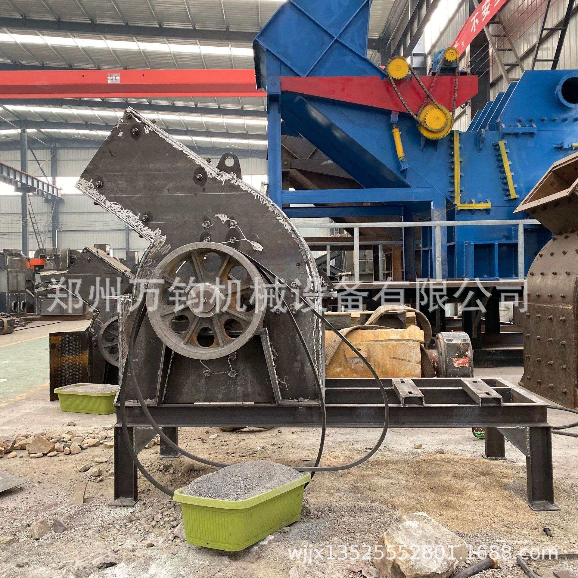 家用砂石破碎小型锤式破碎机 鹅卵石破碎制砂机设备 移动式小锤破,机械设备,破碎机,淘宝优惠券,粉丝福利购,淘宝优惠卷