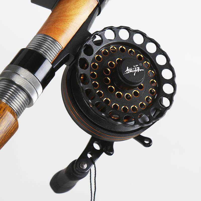 桃源VK60背光数显筏钓轮筏钓竿轮全金属微铅带泄力渔轮