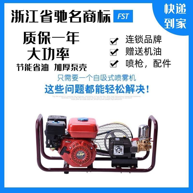 【48小时发货】富士特四冲程高压汽油打药机农用园林果树喷雾器26