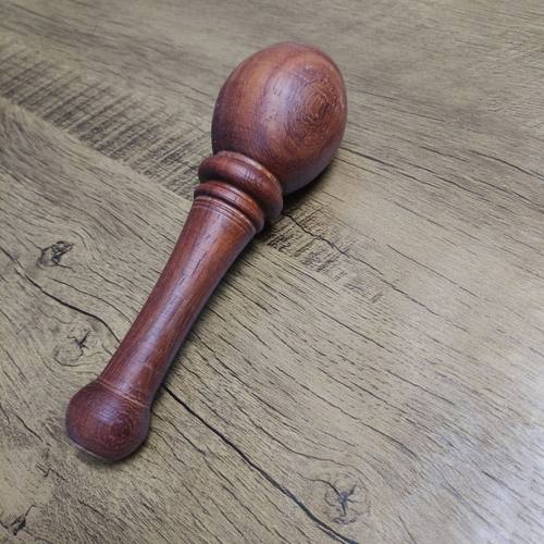 ①非洲红花梨实木锣锤料