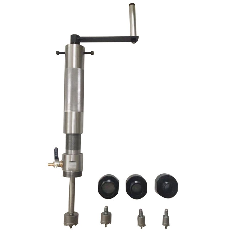 带压开孔器DN15-50带水管道开口器电动不停水钻孔器4分-2寸开孔机