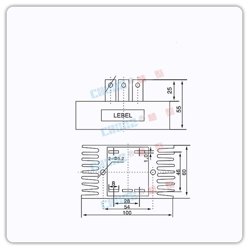 上海椿整三相桥式整流桥SQL10A50A60A100A300A桥堆椿整流器大功率