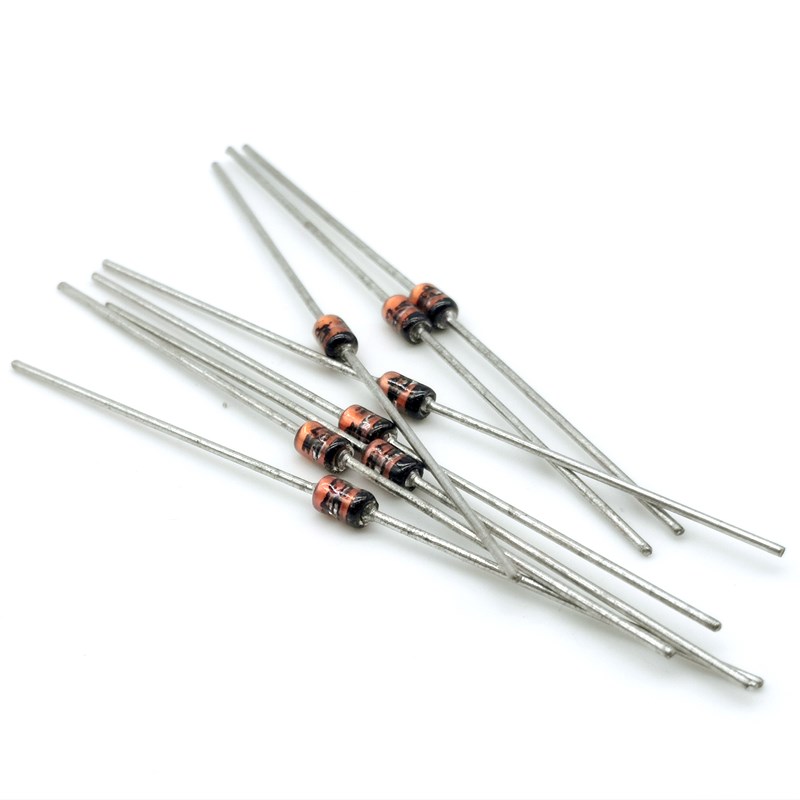 稳压二极管 直插 玻璃稳压管 1W  4.7V/6.2V/8.2V/稳压管阻值齐全