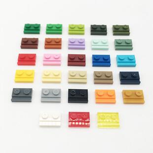 小粒1x键板兼容乐高30228散件颗幼儿园科教2moc拼装219积木配件