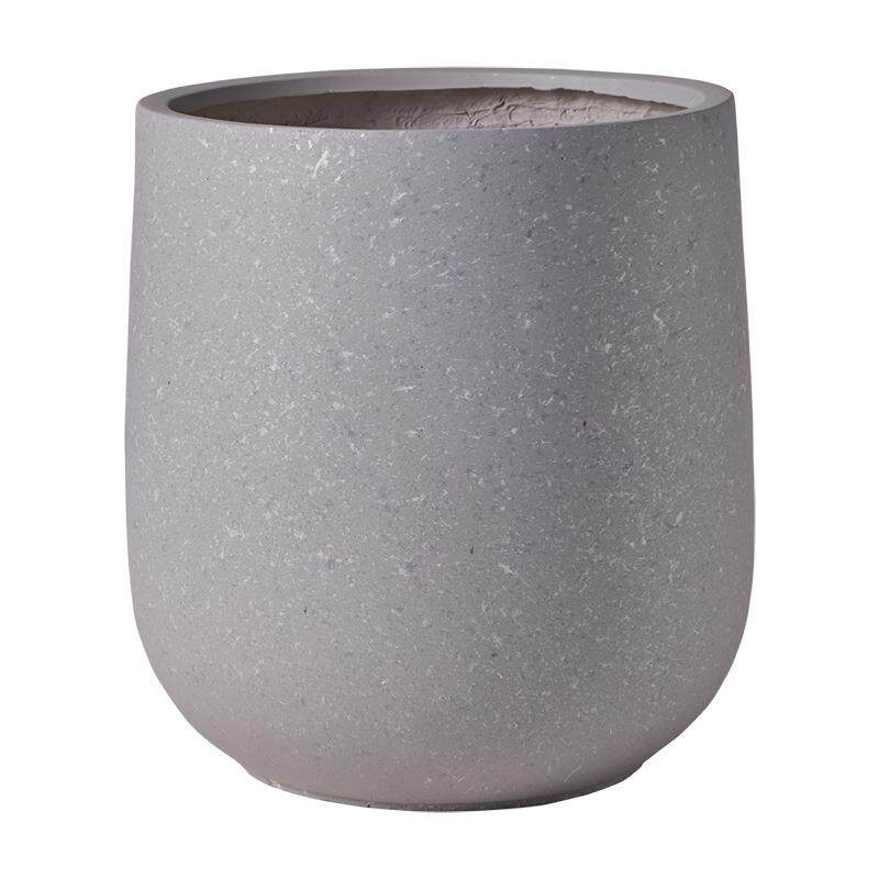 新款北欧镁泥花盆大口径高深家居商场创意高档幸福树绿植落地摆件