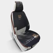 车坐汽垫四季 通用透152气亚可麻冰凉垫卡通爱车内通用座丝椅套女