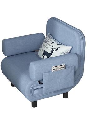 小户型折客叠24684发沙床厅单双人懒人小沙两用组合布艺家居省空