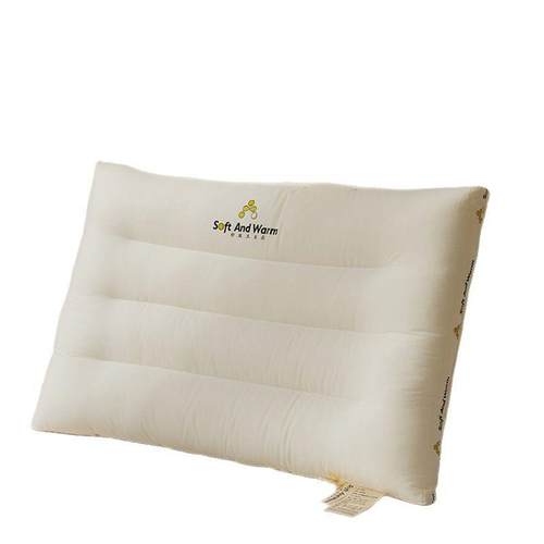 新酒款全60支大豆蛋白纤维枕头枕3557-235芯质舒适高低双人棉枕店