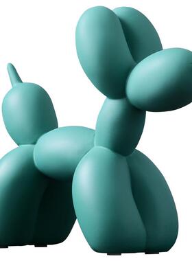 现简多色气球狗摆代件客厅约酒柜电视家居柜装饰品XSY2018办公室