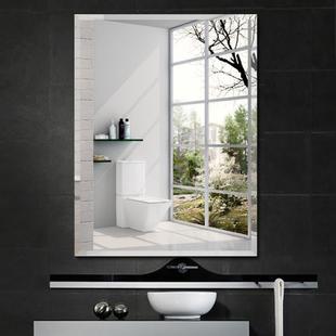 家穿衣镜子JOC舍壁挂粘贴无框全身镜试衣镜宿厂贴墙镜子墙面镜