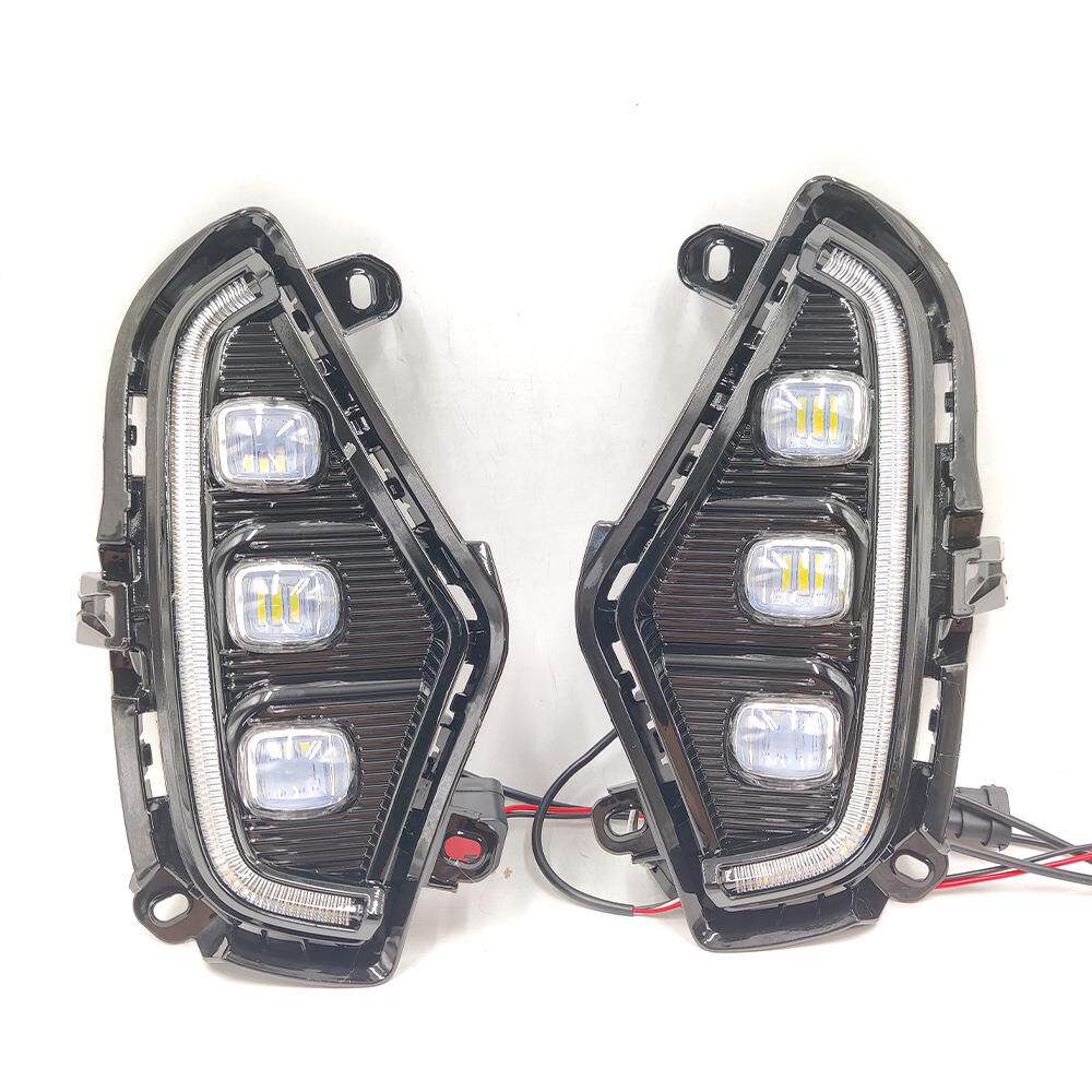 适用于丰V田19-2款RA4日行1灯新rav4荣放车雾灯框LED日间行灯转向