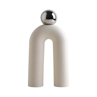 饰品拱酒柜 家居装 术贝RPK汉美中古风象艺个性 小众门球摆件软抽装