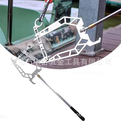 离款码头挂新船钩钩伸缩穿线器易行长距螺纹船钩热销