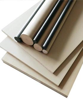 防静电本PEE酮K板黑色聚醚醚板寸绝缘peek棒ABX色材尺可加工