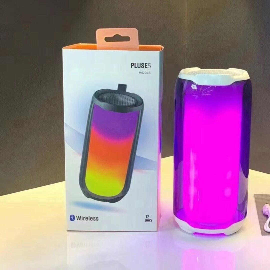 小脉动5无线蓝牙音箱便携式LED炫彩氛围灯家居Pulse5中号