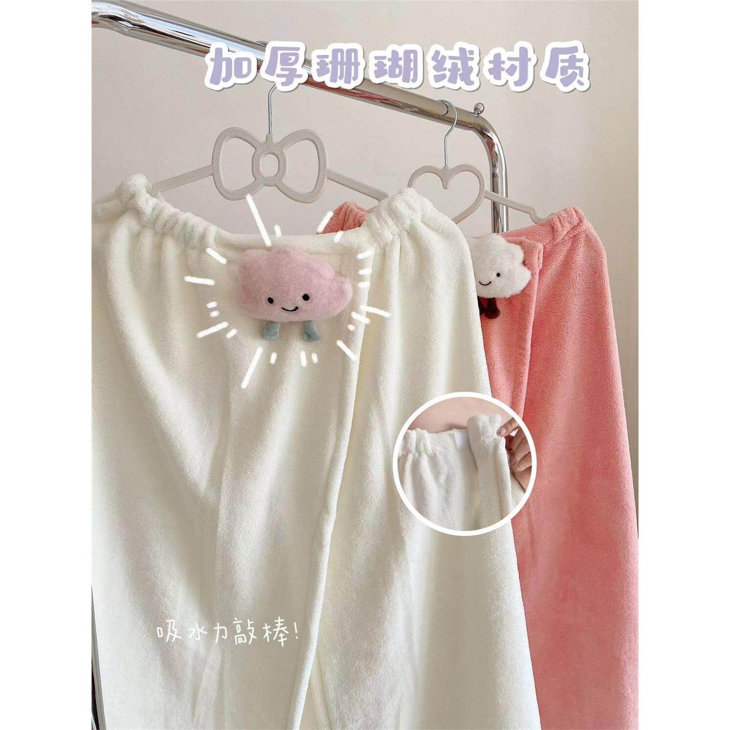 ins风浴巾女可穿可裹成人