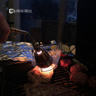 户外房车露营无烟烤肉丙烷烘焙猛火D喷枪莲花喷火枪野炊烧烤外贸