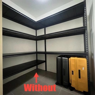 转角L型货架置物架m多层仓库阳台储物架杂物间商用超市钢制收纳架