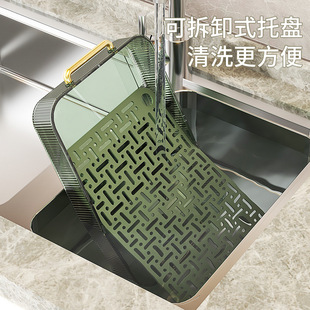 轻奢托盘架家用客厅茶几双层茶具杯J子沥水架创意果蔬收纳果 欧式